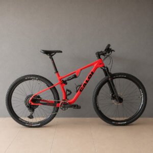 Caloi Elite FS Carbon NX - Vermelha